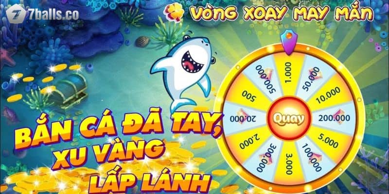 Đừng bỏ qua game vui bắn cá đang có mặt tại nhà cái 7BALL